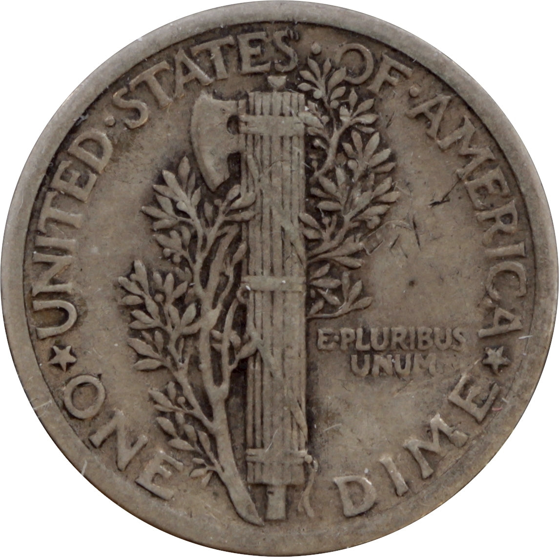 1919 USA Dime VF-EF (VF30)