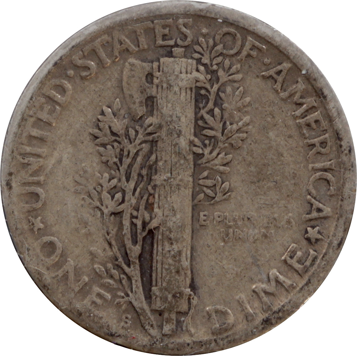 1927 S USA Dime Fine (F12)