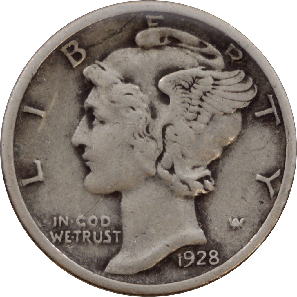1928 USA Dime VF-EF (VF30)