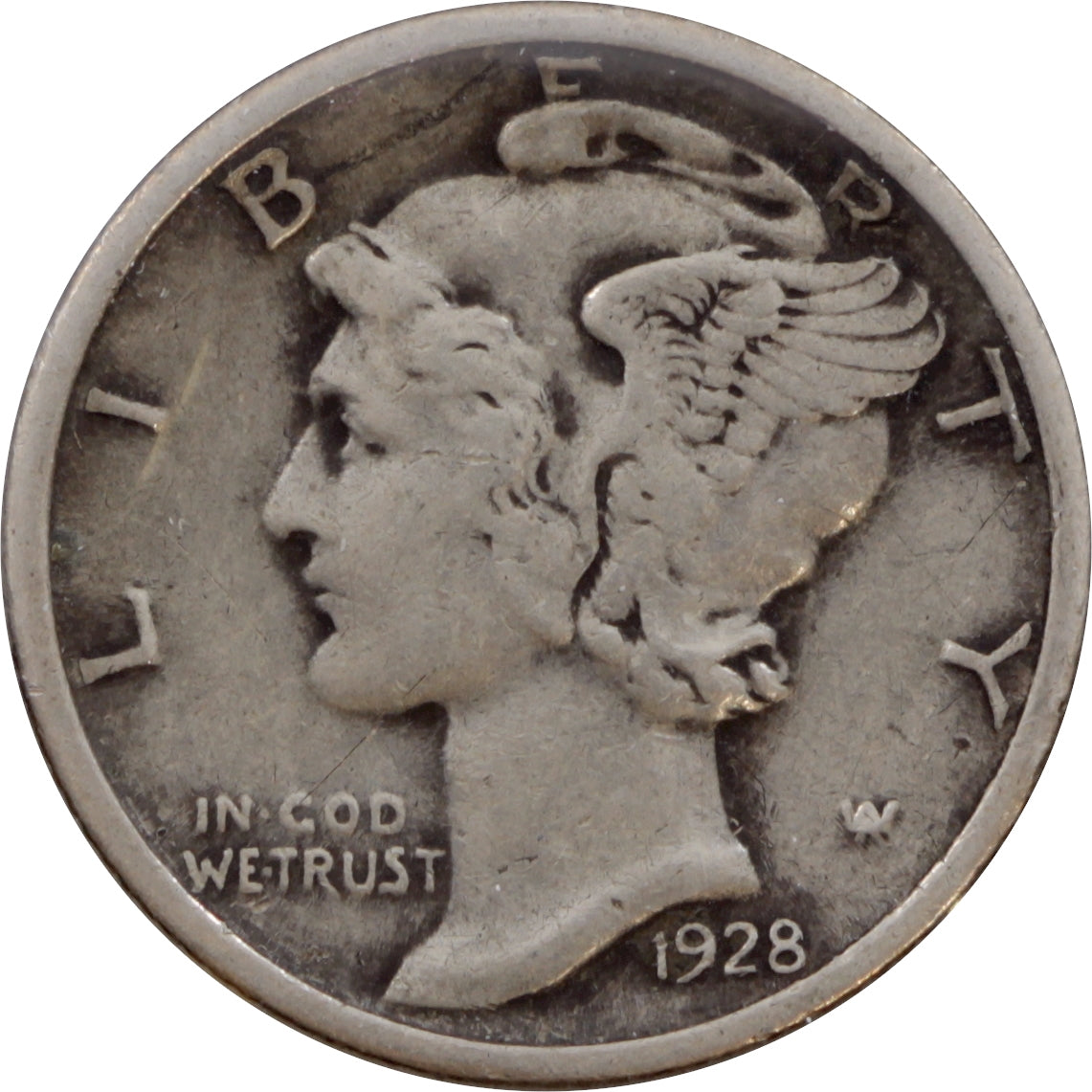 1928 USA Dime VF-EF (VF30)