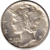 1943 D USA Dime AU-UNC (AU55)