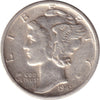 1945 S USA Dime Extra Fine (EF40)