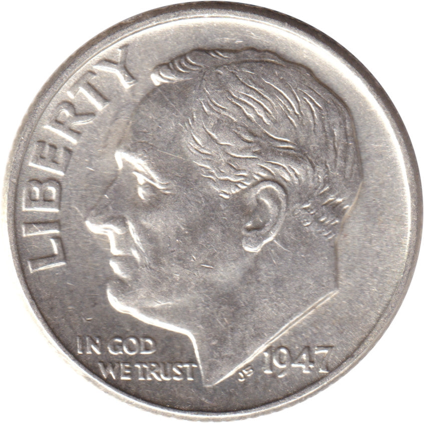 1947 USA Dime UNC+ (MS62)