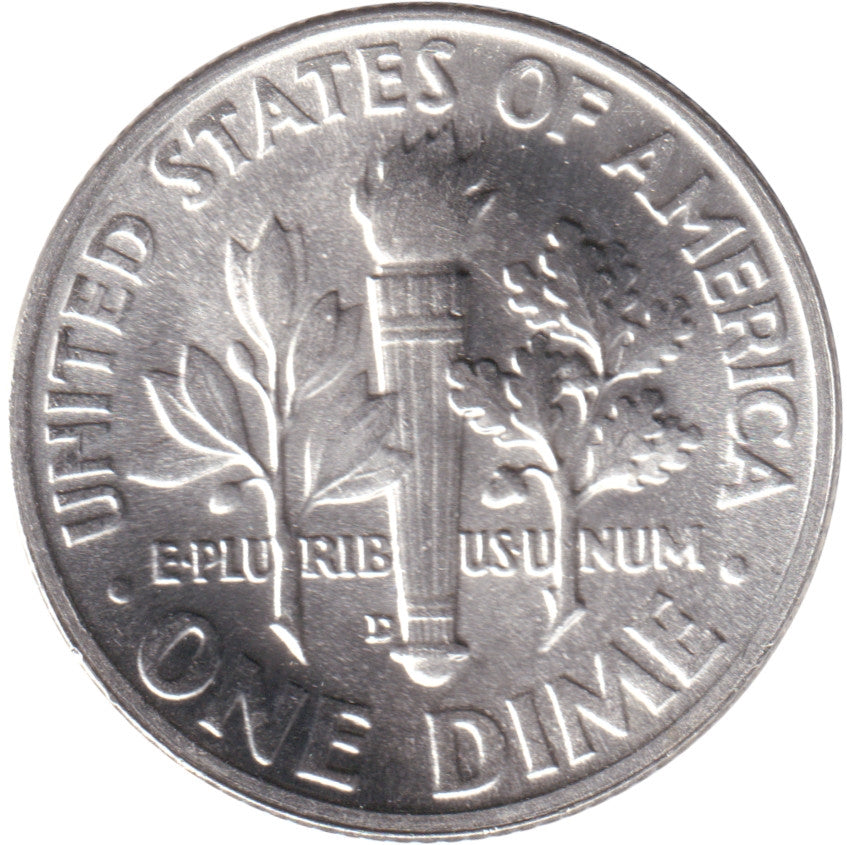 1952 D USA Dime Choice BU (MS64)