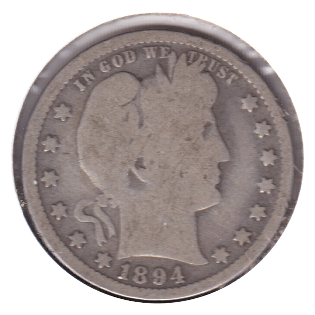 1894 USA Quarter Good (G-4)