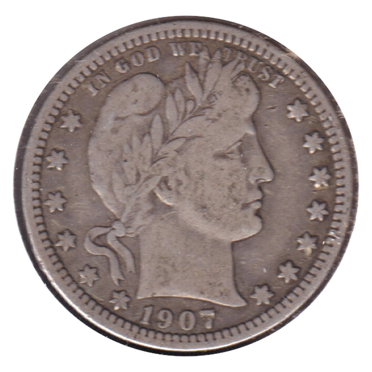 1906 D USA Quarter Fine (F12)