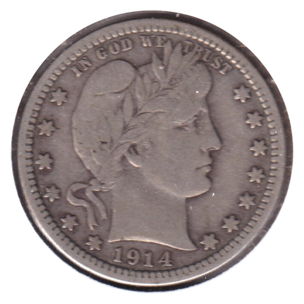1914 USA Quarter Very Fine (VF20)