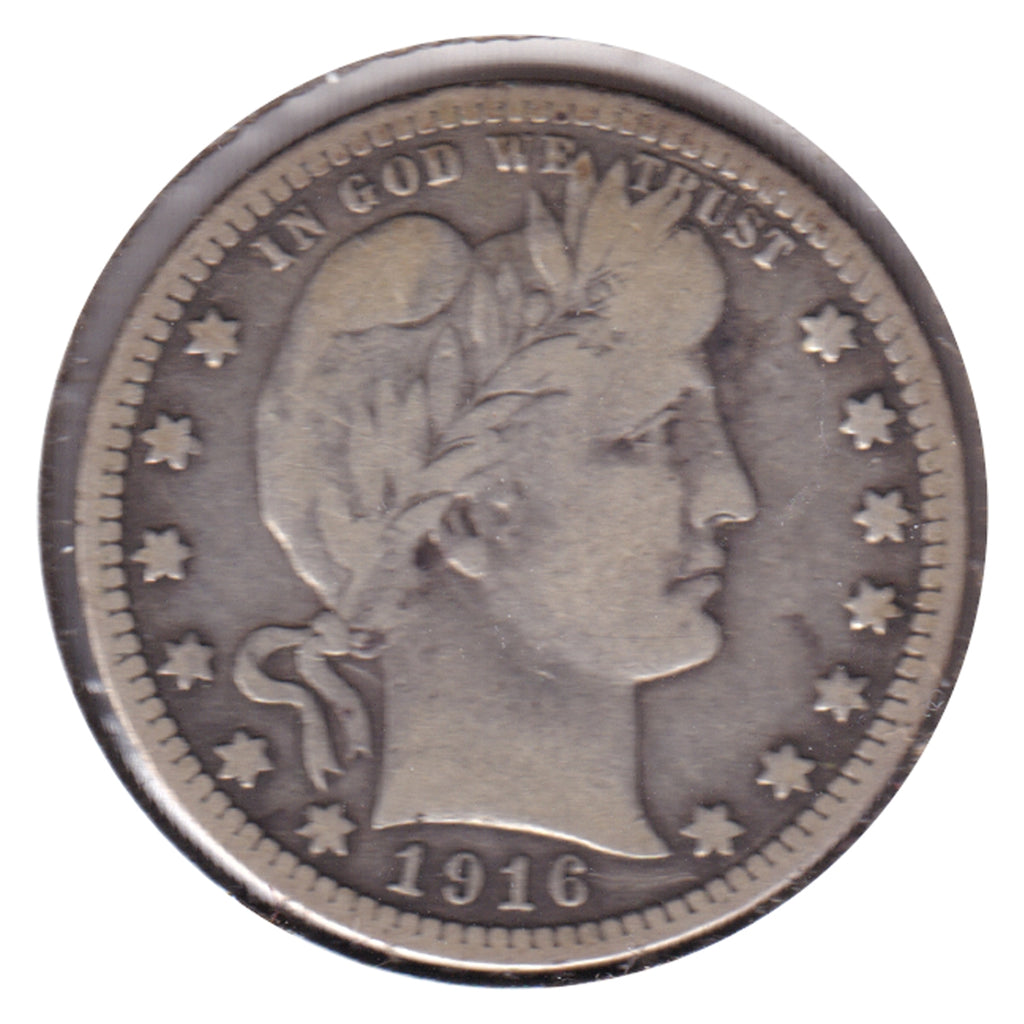 1916 D USA Quarter VG-F (VG10)