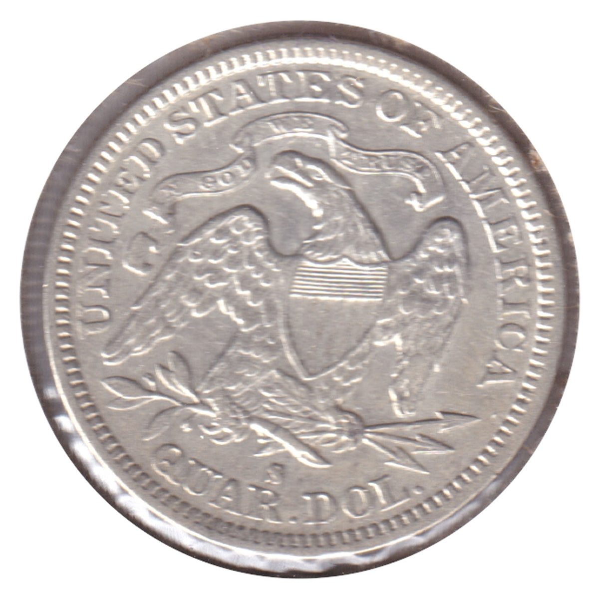 1877 S USA Quarter EF-AU (EF45) $
