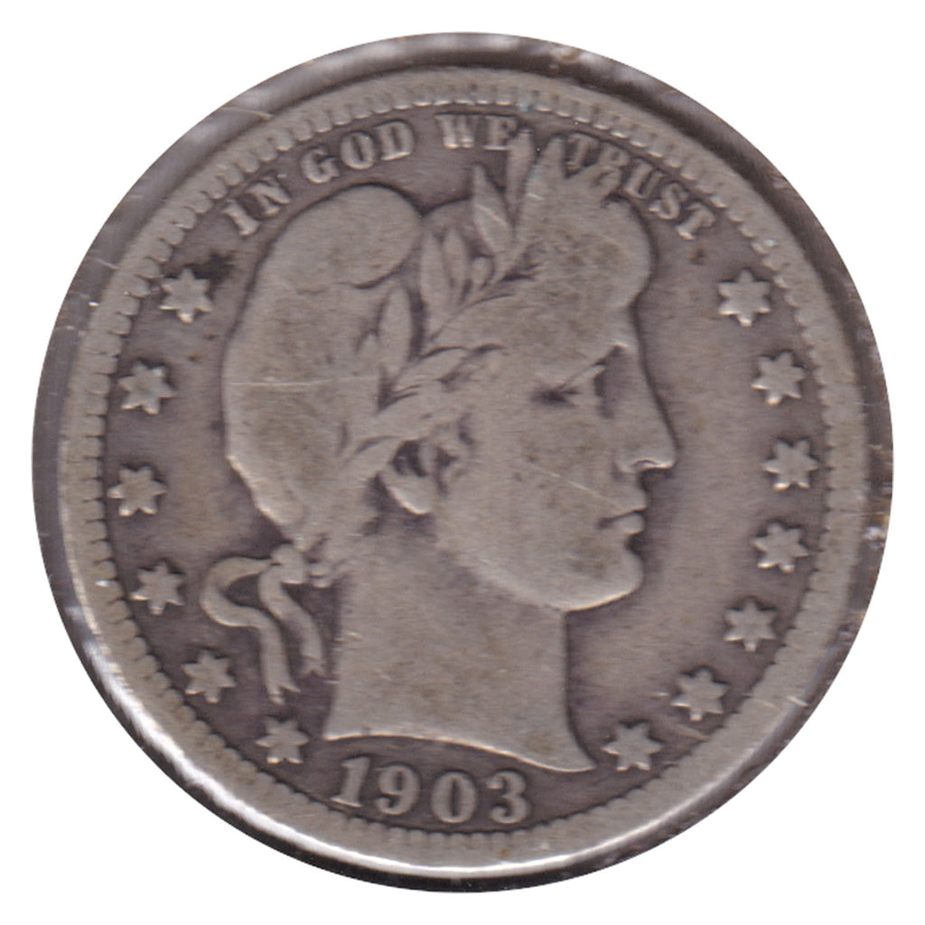 1903 S USA Quarter VG-F (VG10) $