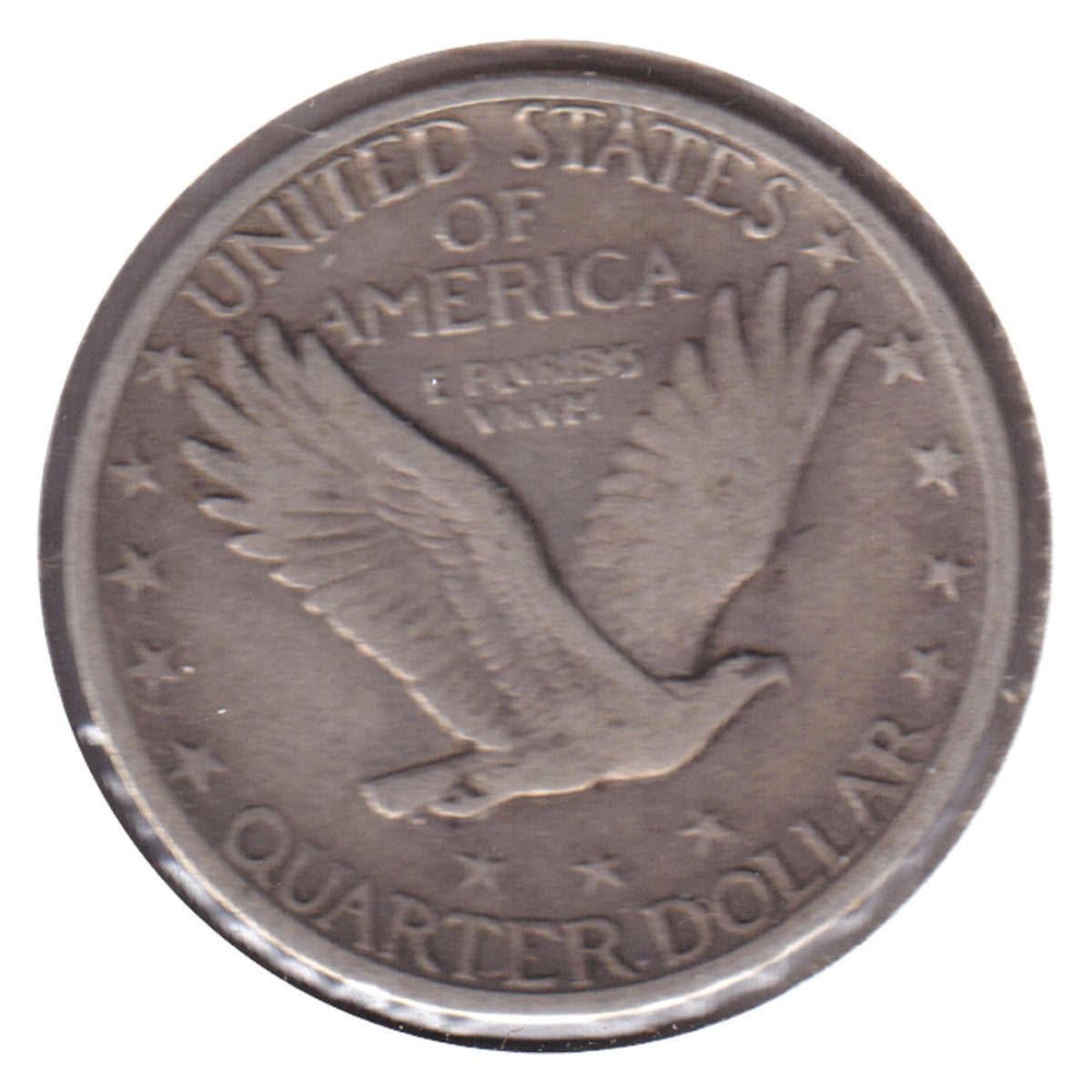 1918 D USA Quarter F-VF (F15) $