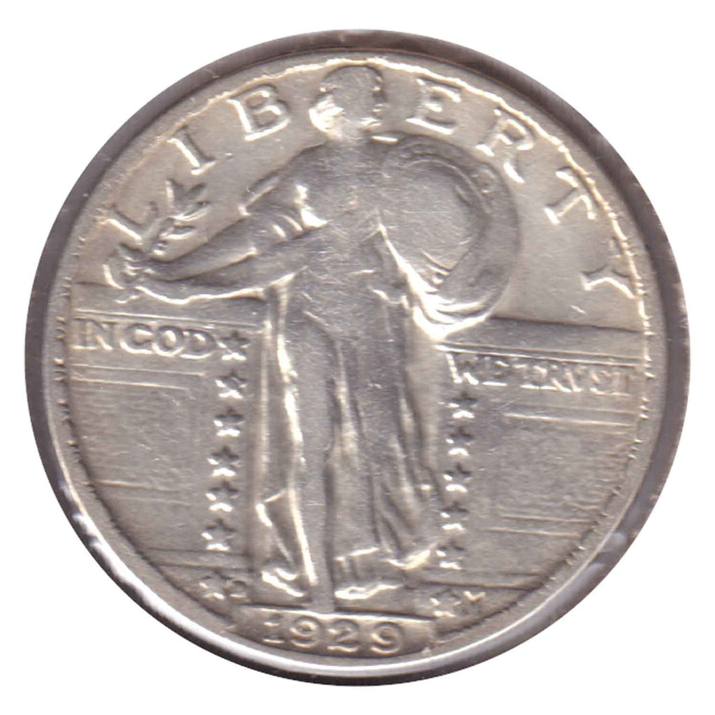 1929 D USA Quarter VF-EF (VF30)