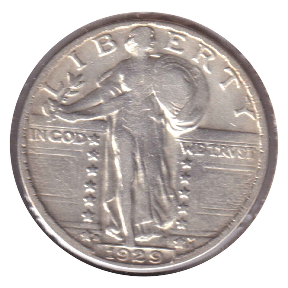 1929 D USA Quarter VF-EF (VF30)