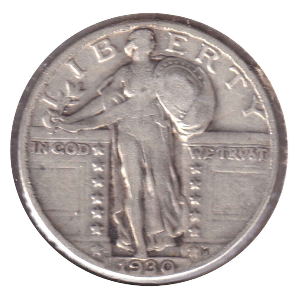 1930 USA Quarter VF-EF (VF30)