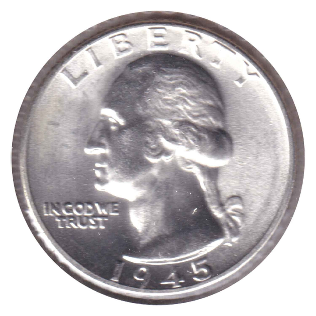 1945 USA Quarter Choice Brilliant Uncirculated (MS64)