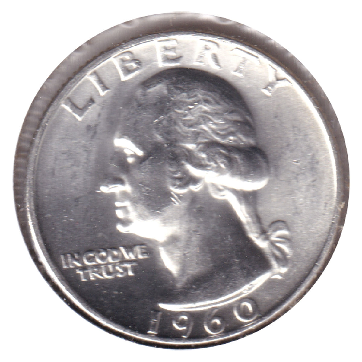1960 D USA Quarter UNC+ (MS62)