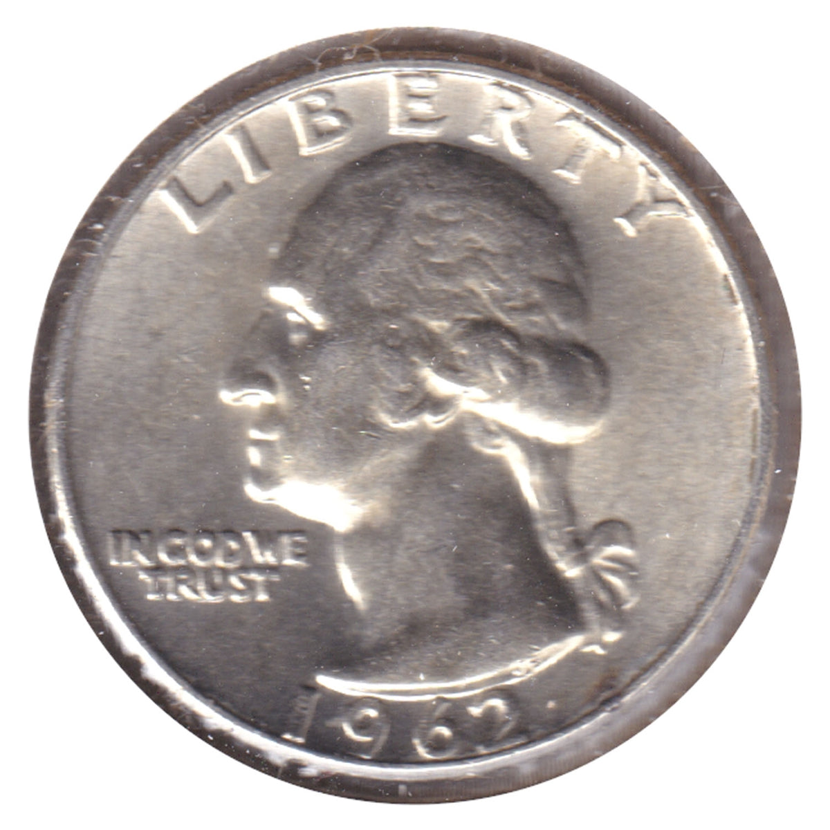1962 D USA Quarter AU-UNC (AU55)