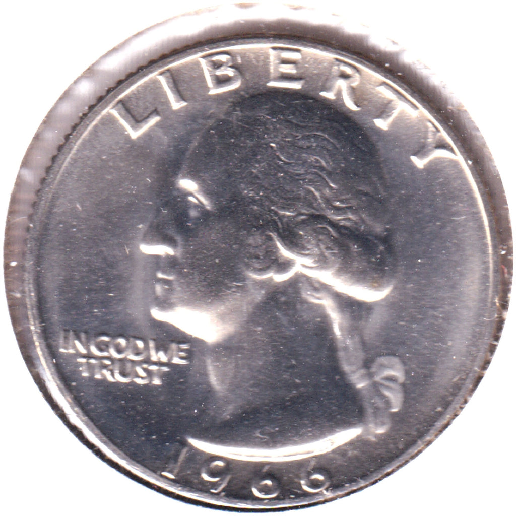 1966 USA Quarter Choice Brilliant Uncirculated (MS64)