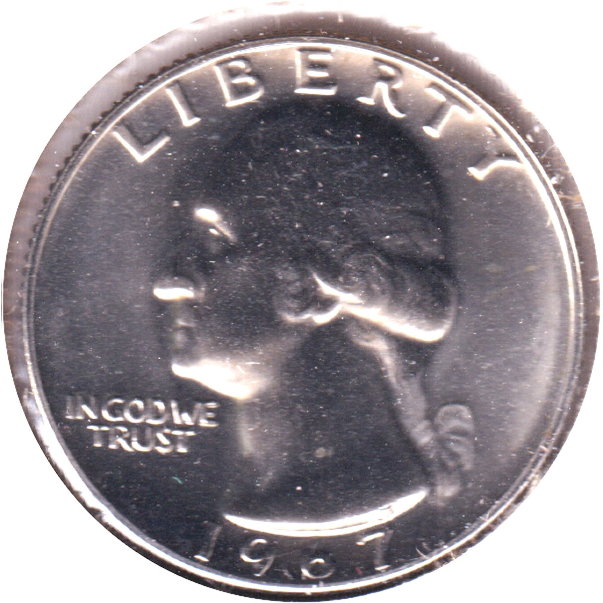 1967 USA Quarter Choice Brilliant Uncirculated (MS64)