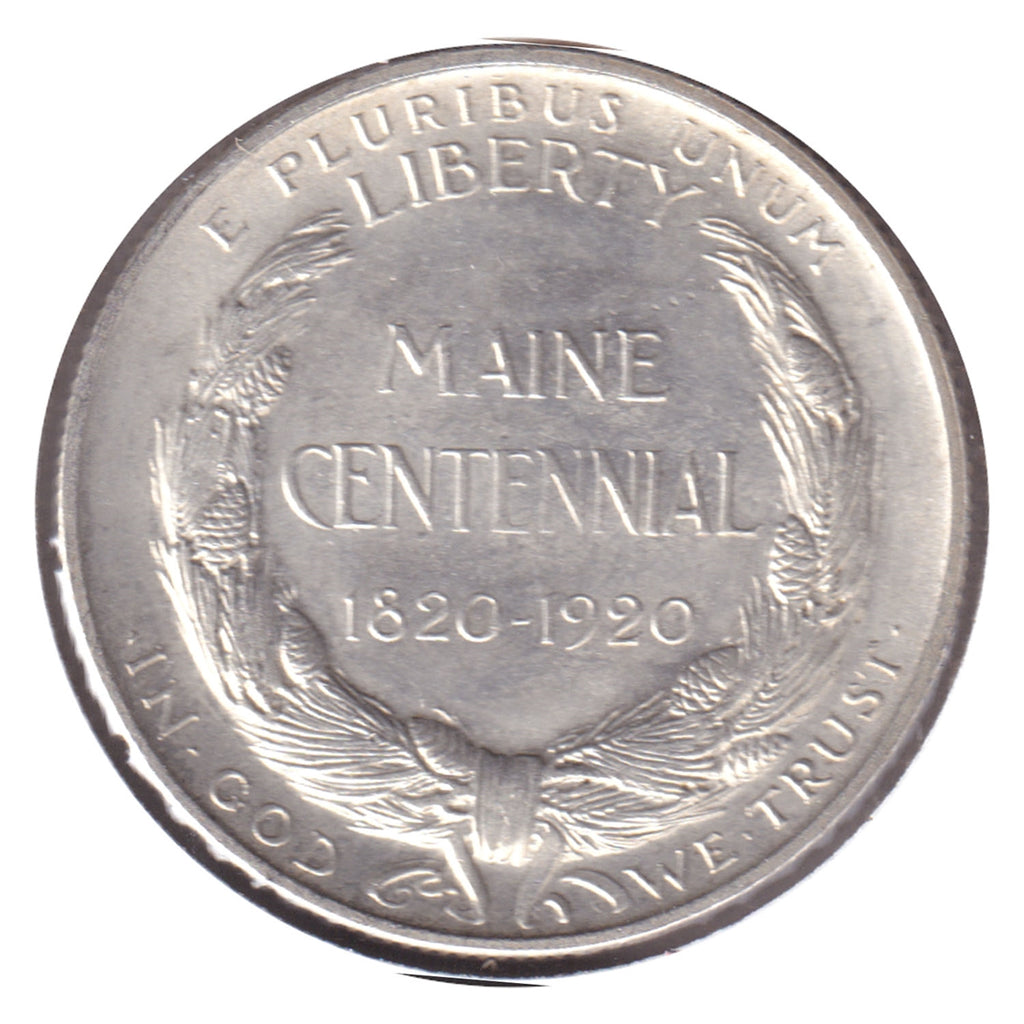 1920 Maine Centennial USA Half Dollar Brilliant Uncirculated (MS63) $