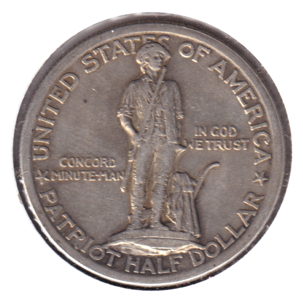 1925 Lexington Concord Sesquicentennial US Half Dollar AU-UNC (AU55) $
