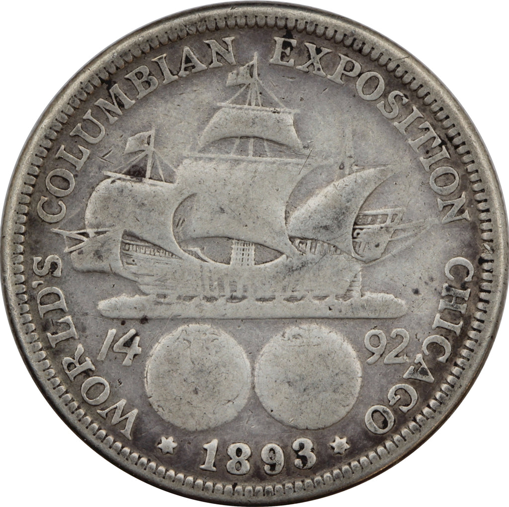 1893 Columbian Exposition USA Half Dollar G-VG (G6)