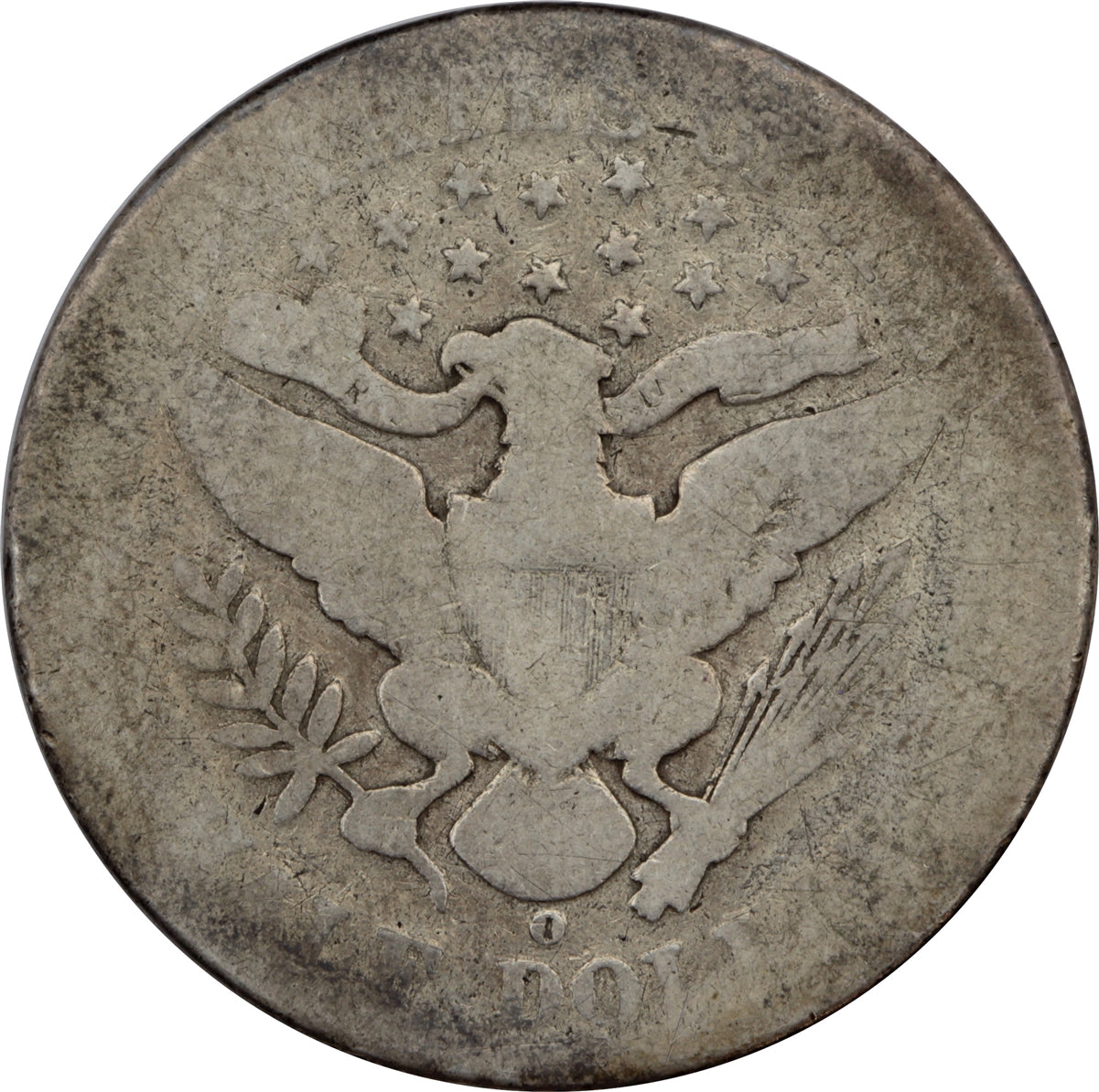 1899 O USA Half Dollar About Good (AG3)