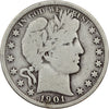 1901 USA Half Dollar Very Good (VG8)