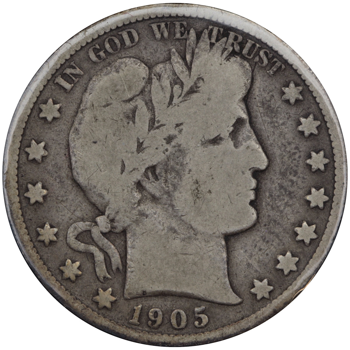 1905 S USA Half Dollar Very Good (VG8)