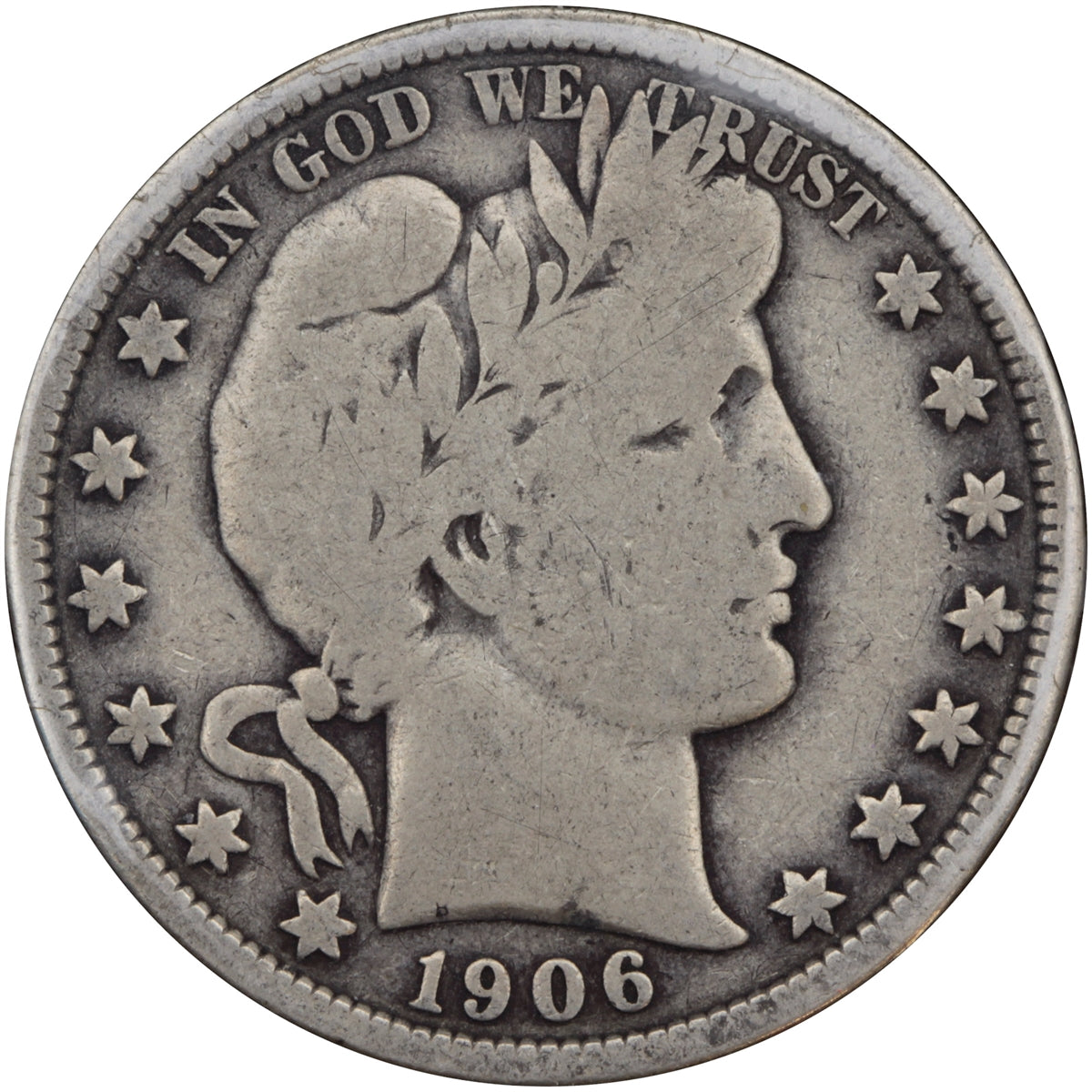 1906 USA Half Dollar G-VG (G6)