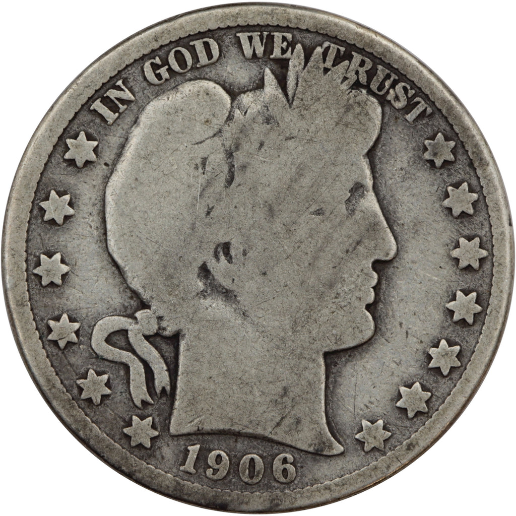 1906 D USA Half Dollar Good (G4)