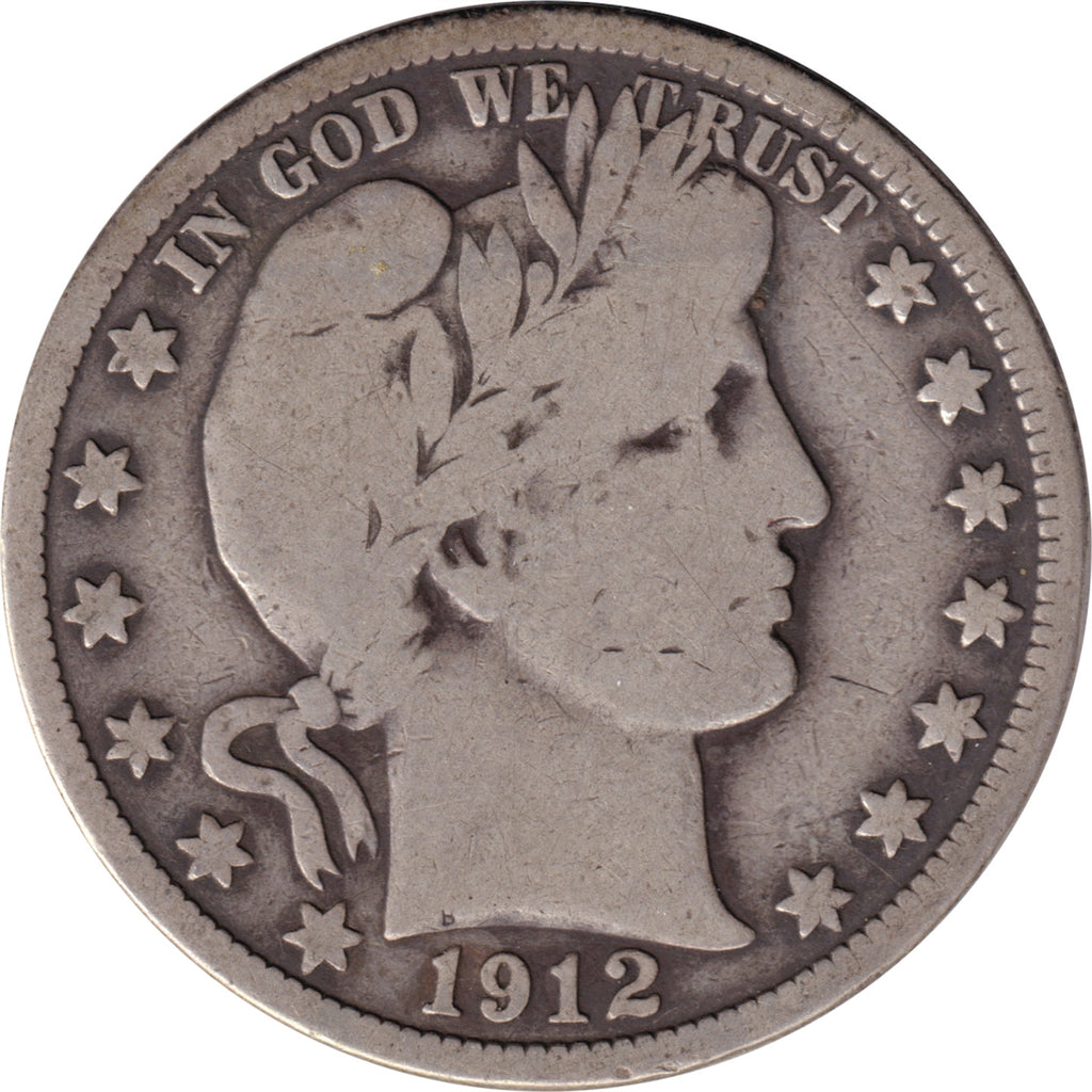 1912 USA Half Dollar G-VG (G6)