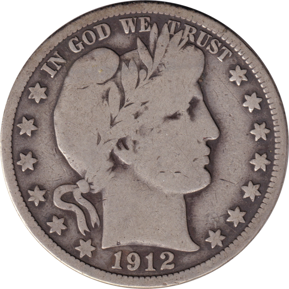 1912 USA Half Dollar G-VG (G6)
