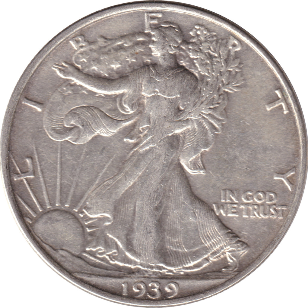 1939 USA Half Dollar EF-AU (EF45)