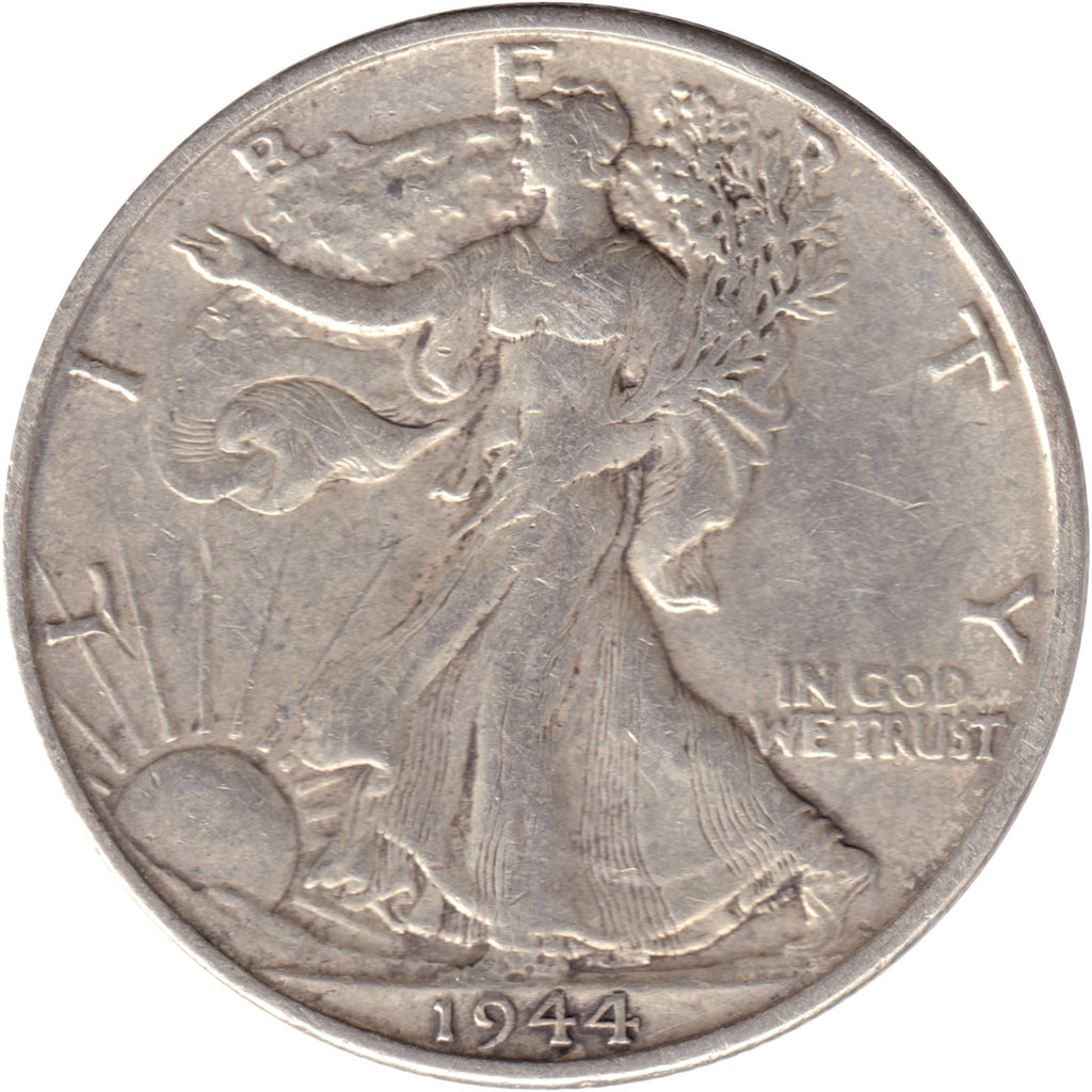 1944 S USA Half Dollar Extra Fine (EF40)