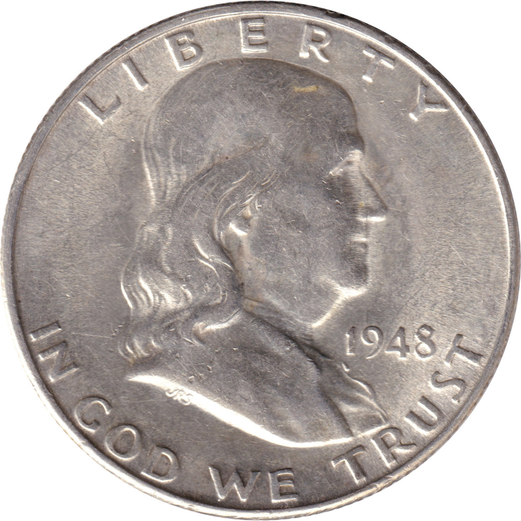 1948 D USA Half Dollar AU-UNC (AU55)