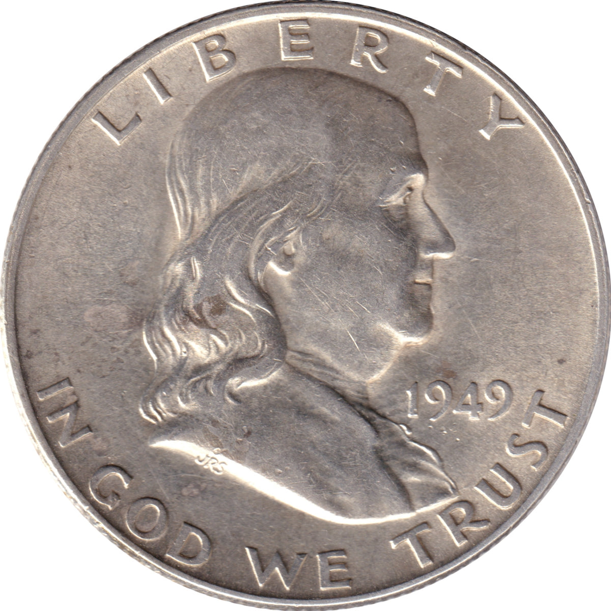1949 D USA Half Dollar AU-UNC (AU55)