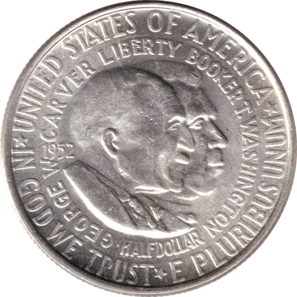 1952 Carver Washington USA Half Dollar UNC+ (MS62)