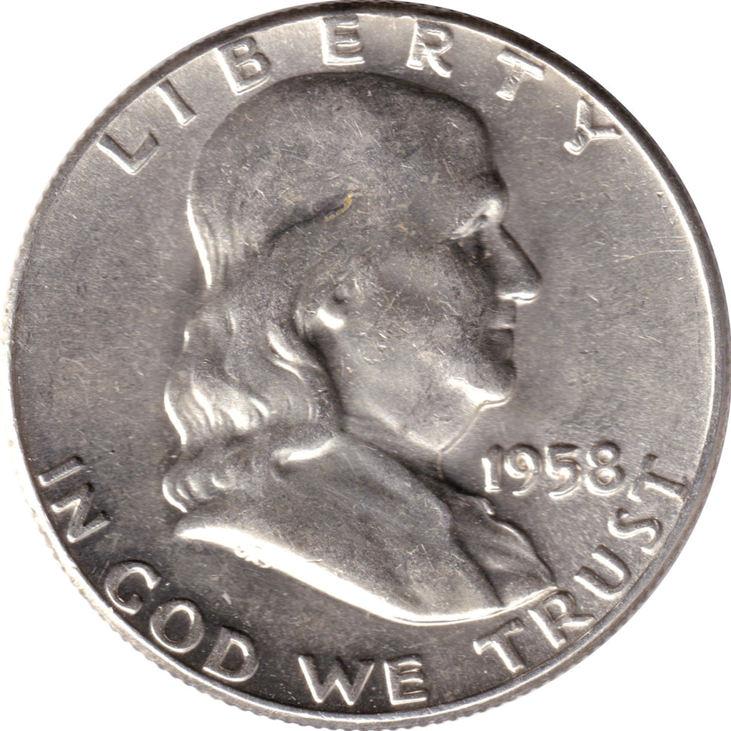 1958 USA Half Dollar UNC+ (MS62)