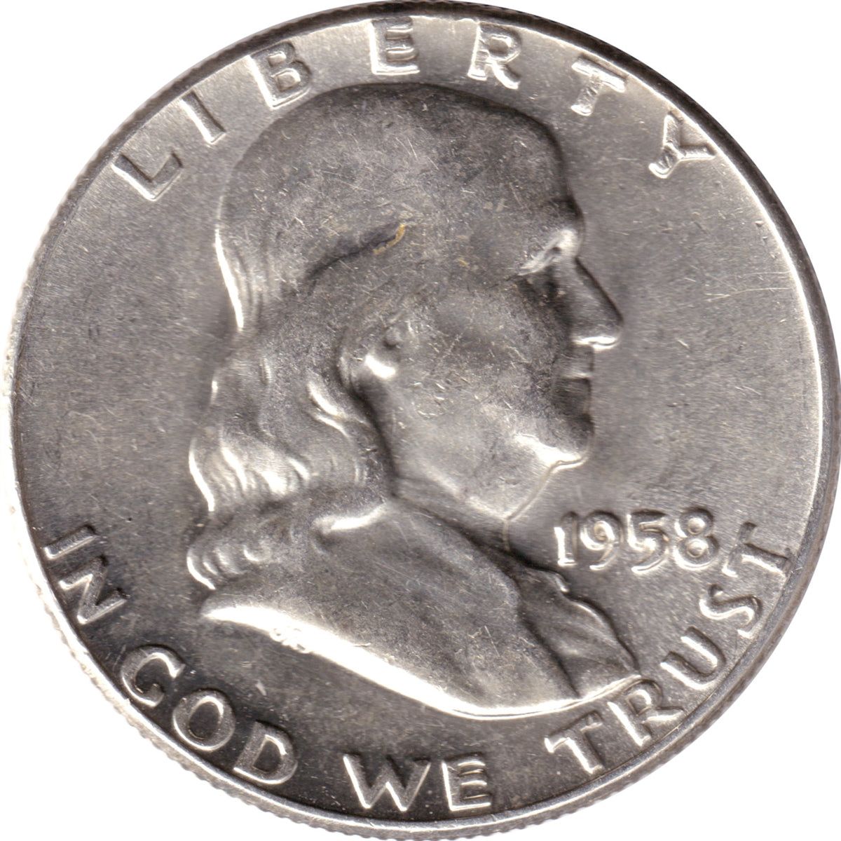 1958 USA Half Dollar UNC+ (MS62)