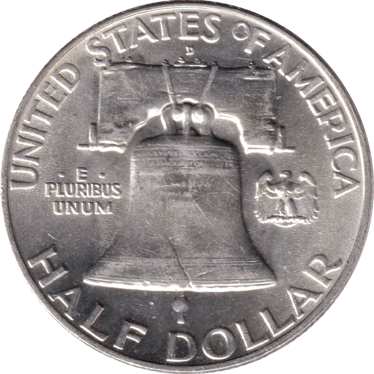 1958 D USA Half Dollar Brilliant Uncirculated (MS63)