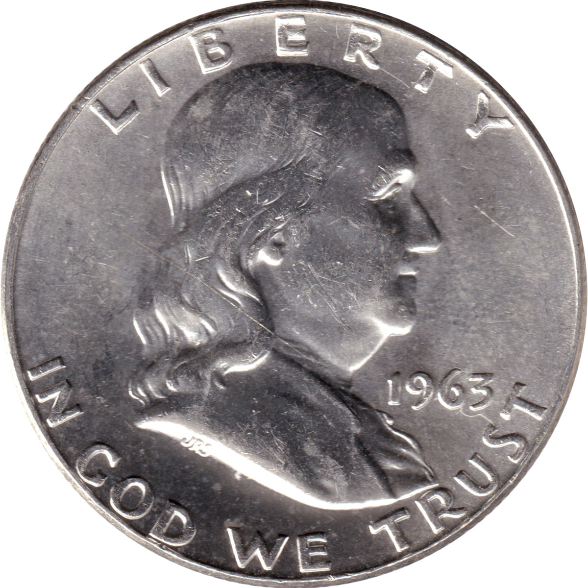 1963 D USA Half Dollar UNC+ (MS62)