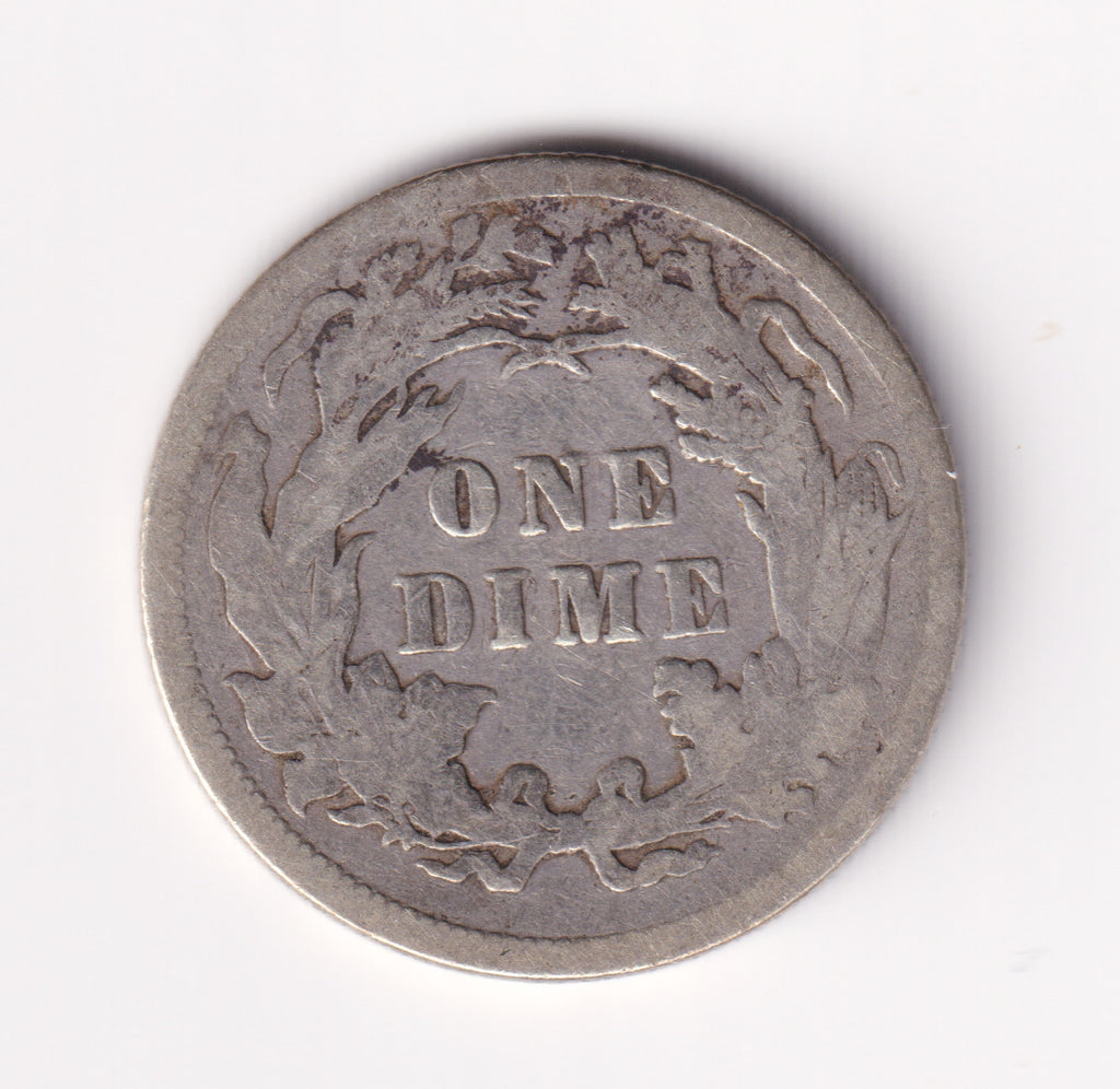 1891 USA Dime Fine (F12)