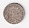 1899 USA Dime VG-F (VG10)