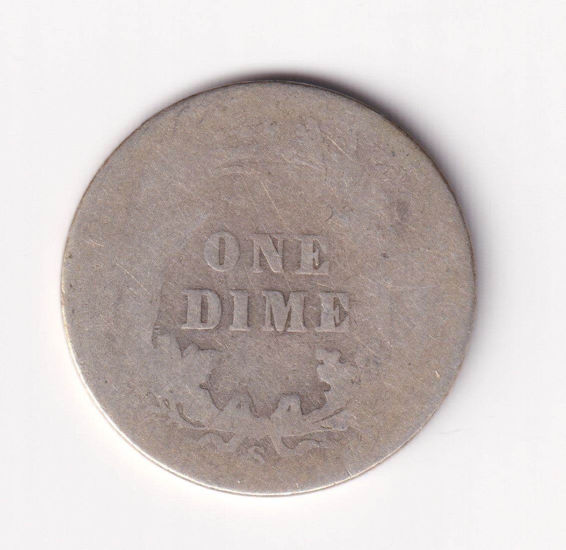1899 S USA Dime About Good (AG3)