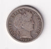 1902 USA Dime VG-F (VG10)