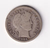 1904 USA Dime Very Good (VG8)