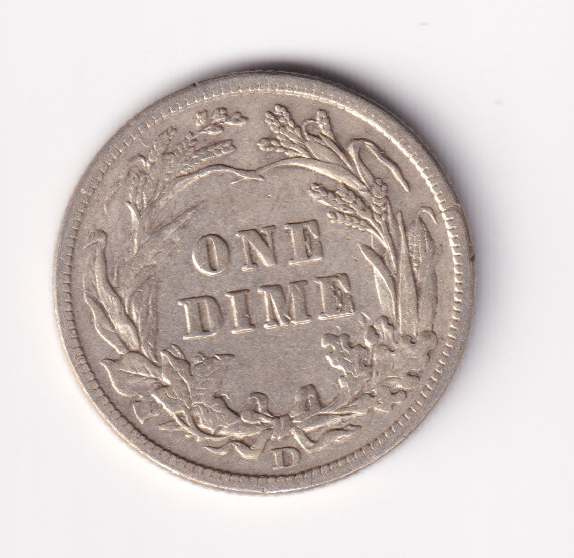 1908 D USA Dime Extra Fine (EF40)