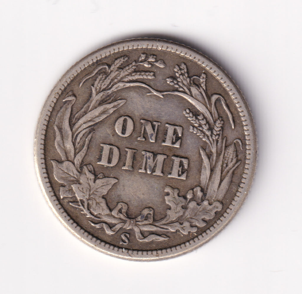 1911 S USA Dime VF-EF (VF30)