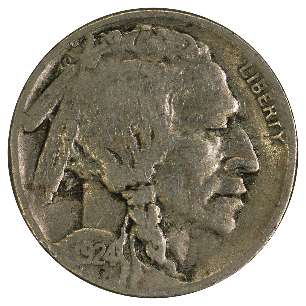 1924 S USA Nickel F-VF (F15) $